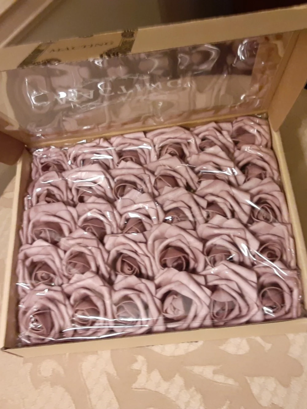 Artificial Stemmed Roses Box of 30